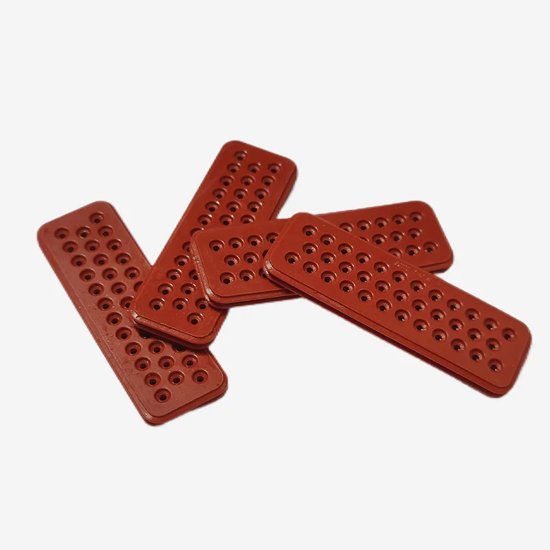 Séala cónascaire silicone dearg